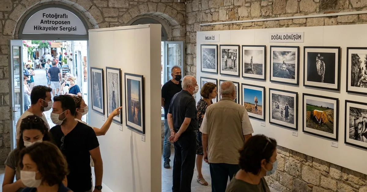Çeşme’de Fotoğraflı Antroposen Hikayeler Sergisi Açıldı - Haber Alaçatı