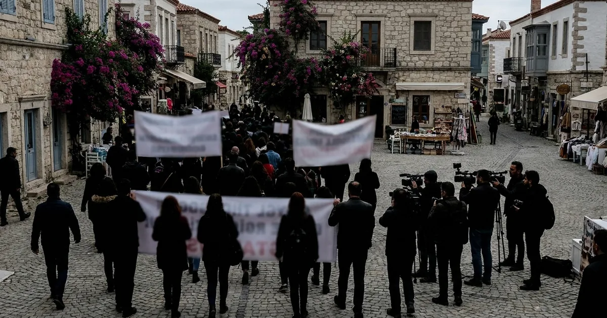İzmir'de gazetecilerden sansüre karşı büyük yürüyüş - Haber Alaçatı