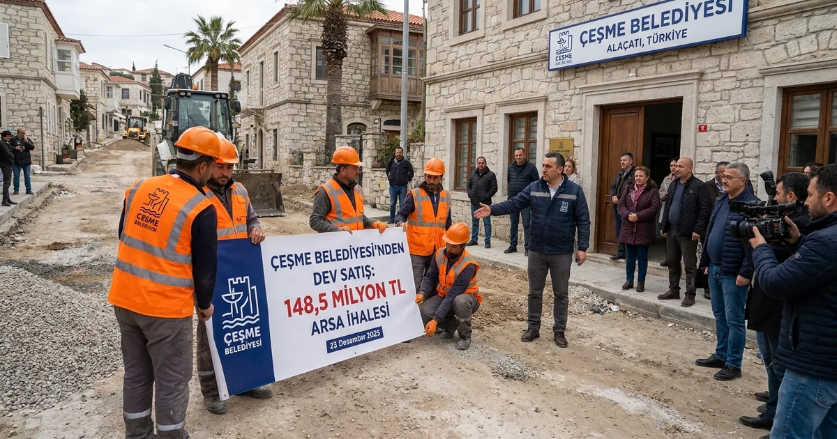 Çeşme'de belediyeden dev satış: 148,5 milyon TL bütçe - Haber Alaçatı
