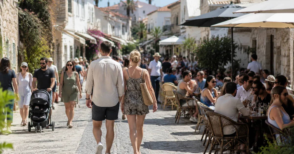Bayram Tatili Alaçatı'ya Yaradı: Turizmde Canlanma, Esnaf Memnun