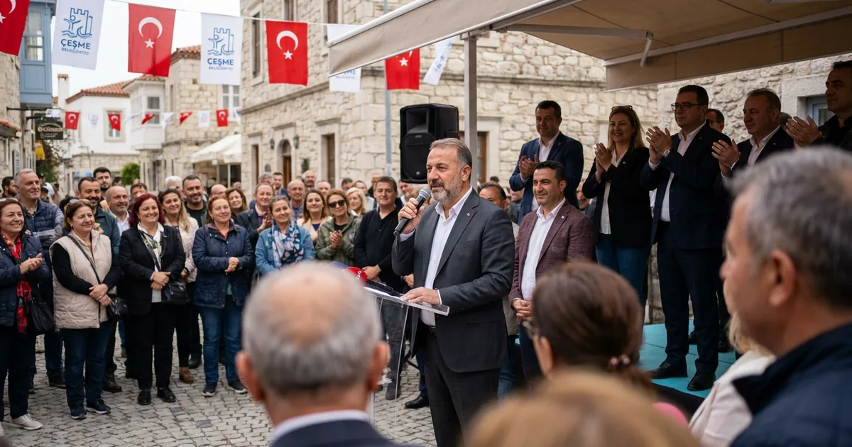 Ahmet Güler, Çeşme Kent Konseyi Başkanlığı'na Tekrar Seçildi