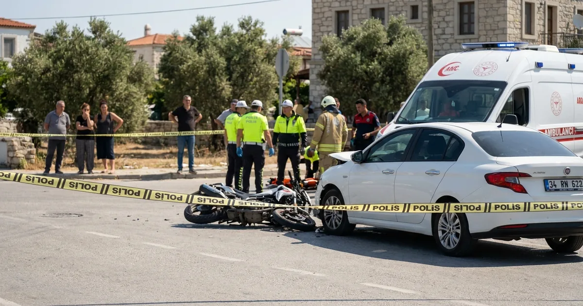 Özdere'de 'U' dönüşü kazası: Özcan Şahin kurtarılamadı - Haber Alaçatı