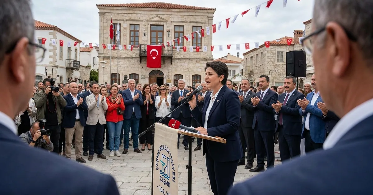 Çeşme Belediye Başkanı Lal Denizli'den anlamlı konuşma - Haber Alaçatı