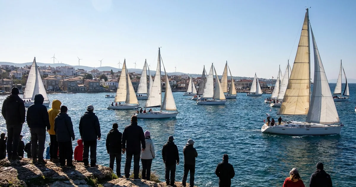 29 Ekim'de İzmir Körfezinde Görsel Şölen: Yat Yarışları - Haber Alaçatı