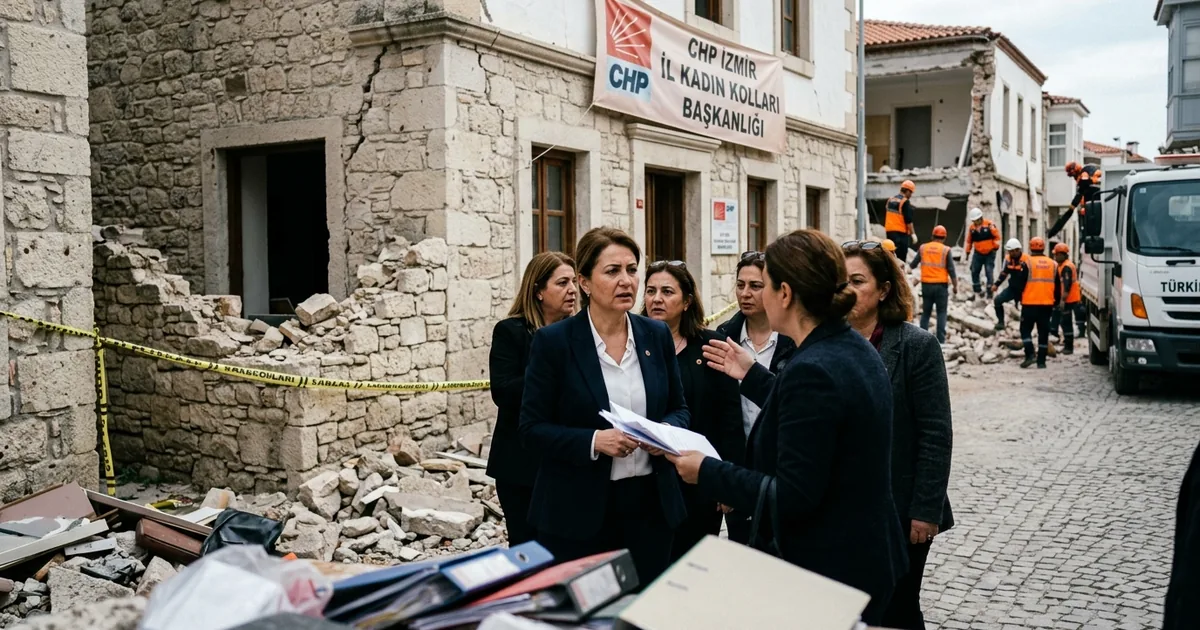 CHP İzmir Kadın Kolları'nda Deprem: Zahide Kurun Görevden Alındı! - Haber Alaçatı