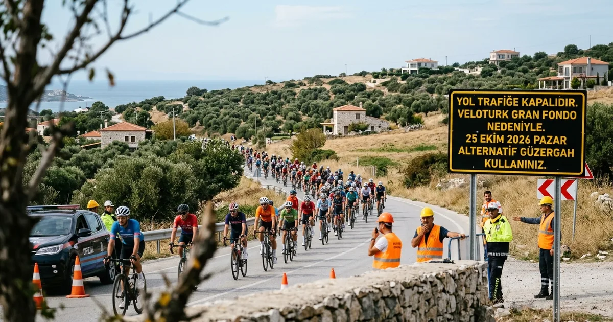Veloturk Gran Fondo nedeniyle Çeşme yolları kapanıyor - Haber Alaçatı