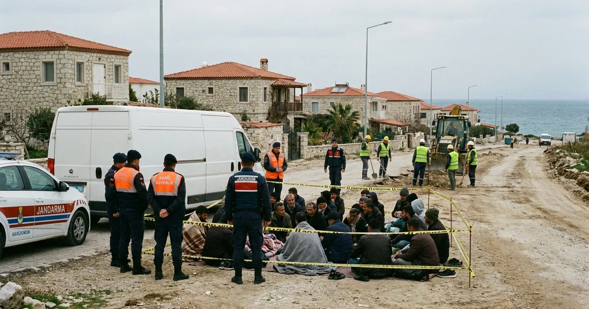 Çeşme kıyılarında göçmen operasyonu: 54 kişi kurtarıldı