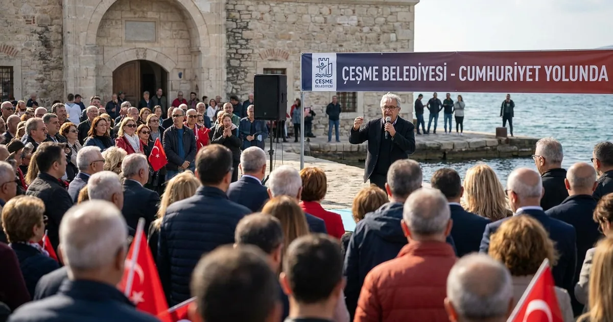 Sunay Akın'dan Çeşme'de Ezber Bozan Cumhuriyet Dersi - Haber Alaçatı