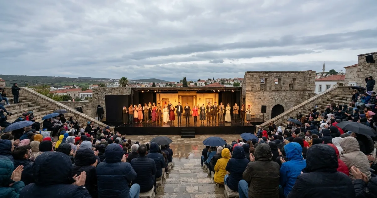 Çeşme Açıkhava Tiyatrosu'nda Gırgıriye rüzgarı esti - Haber Alaçatı