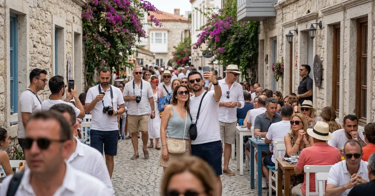 Alaçatı Sokakları Doldu Taştı: Yaz Sezonu Resmen Açıldı - Haber Alaçatı