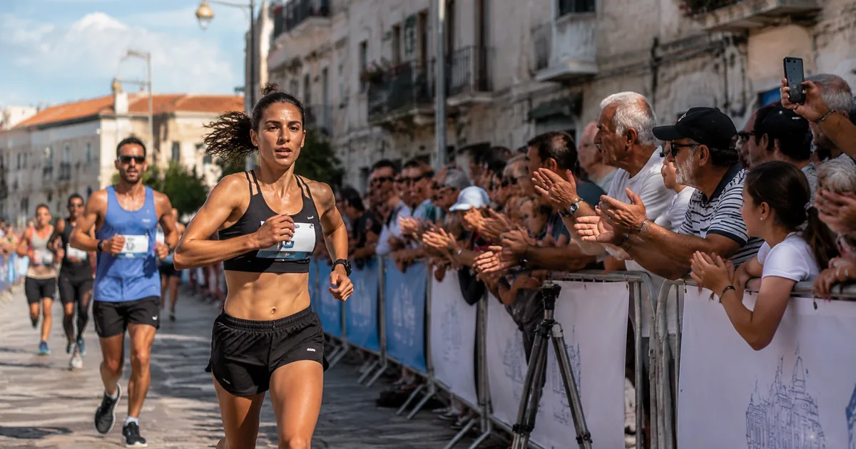 Çeşme Salomon Yarı Maratonu'nda Alaçatı Rüzgarı Esti