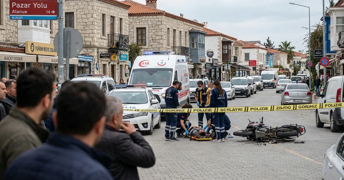 Çeşme'de trafik kazası: Yaralılar hastaneye kaldırıldı - Haber Alaçatı