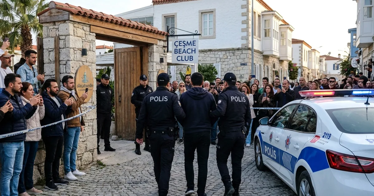 Çeşme'de sahne alan sanatçıya polis operasyonu - Haber Alaçatı