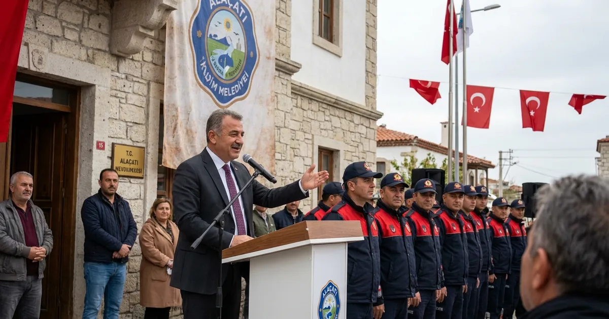 Çeşme İtfaiyesi için Başkan Denizli'nden anlamlı mesaj - Haber Alaçatı
