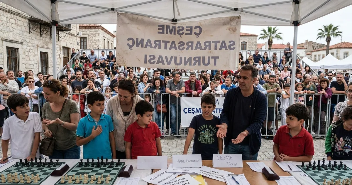Alaçatı'ya Komşu Çeşme'de Satranç Turnuvası Fiyaskosu - Haber Alaçatı