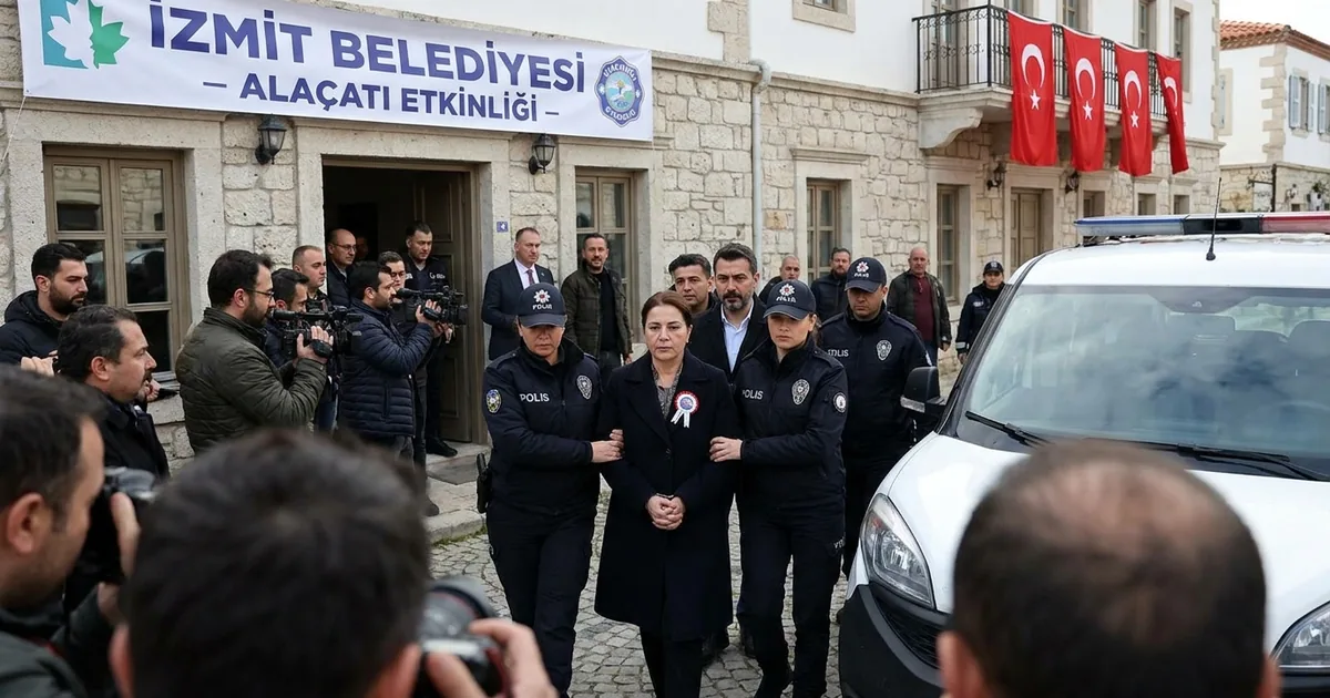 İzmit Belediye Başkanı Fatma Kaplan Hürriyet tutuklandı - Haber Alaçatı