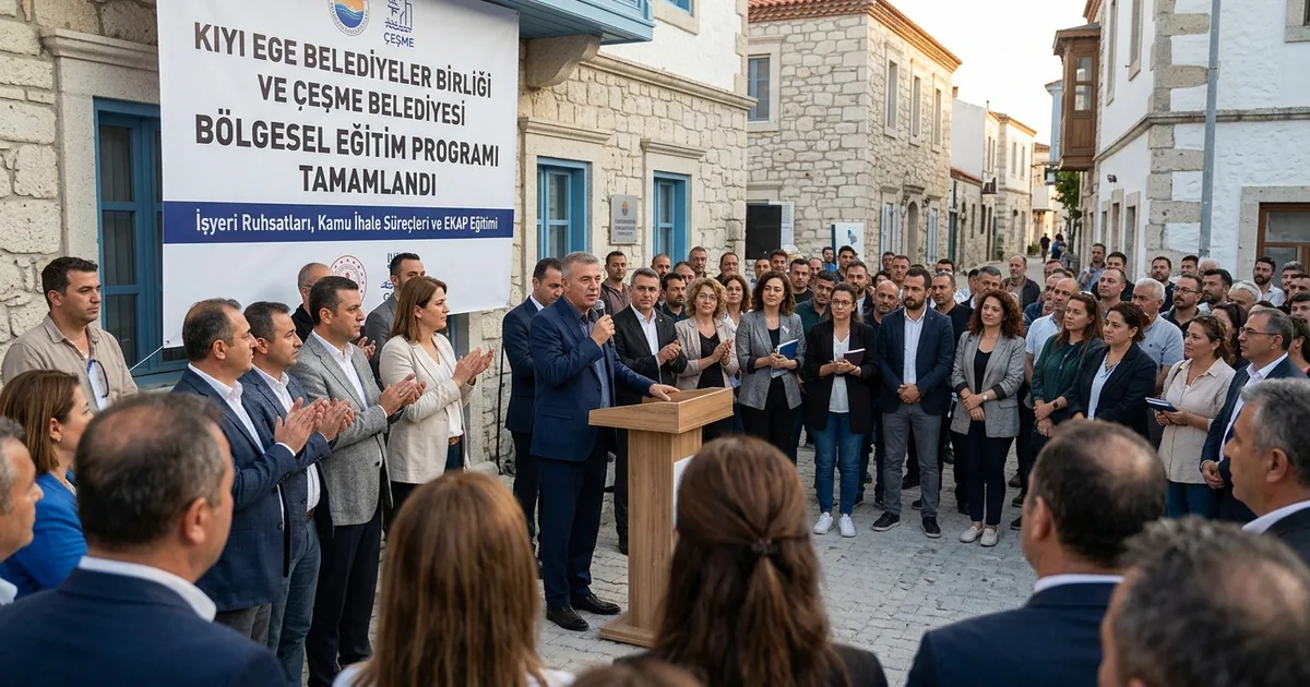 Kıyı Ege Belediyeler Birliği'nden Çeşme'ye 'Yoğun' Eğitim Desteği - Haber Alaçatı