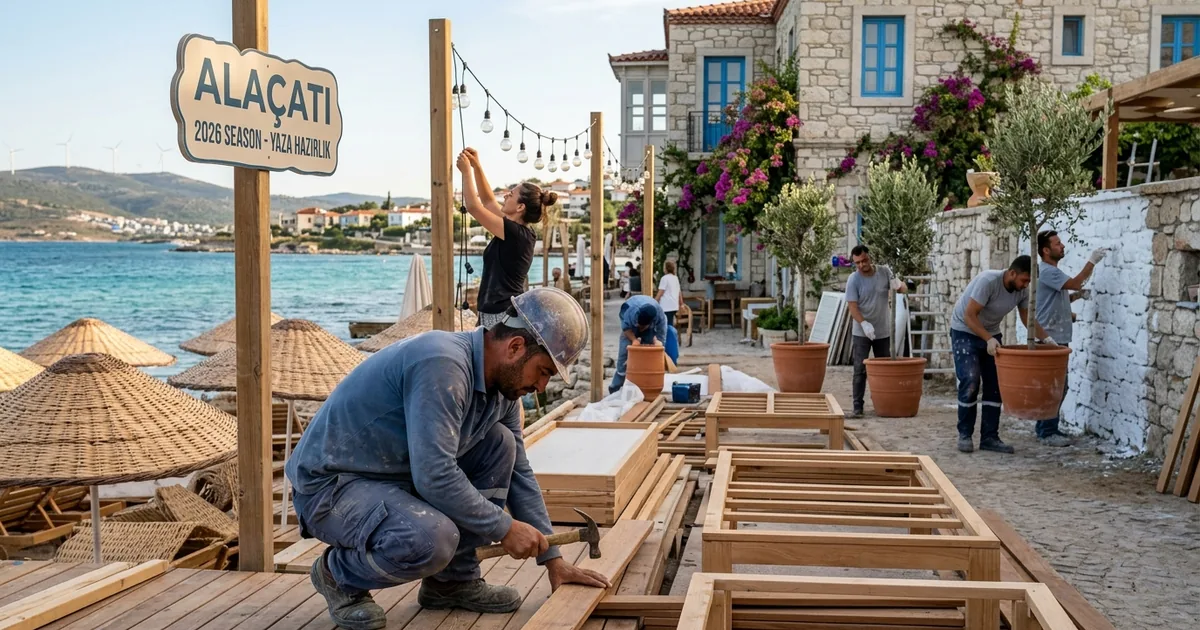 Ilıca ve Ildırı sessizliğe gömülürken Alaçatı parlıyor - Haber Alaçatı
