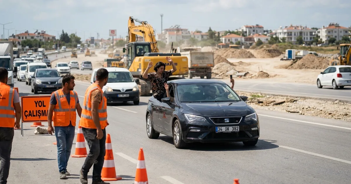 İzmir-Çeşme yolunda tehlikeli video sonrası soruşturma - Haber Alaçatı