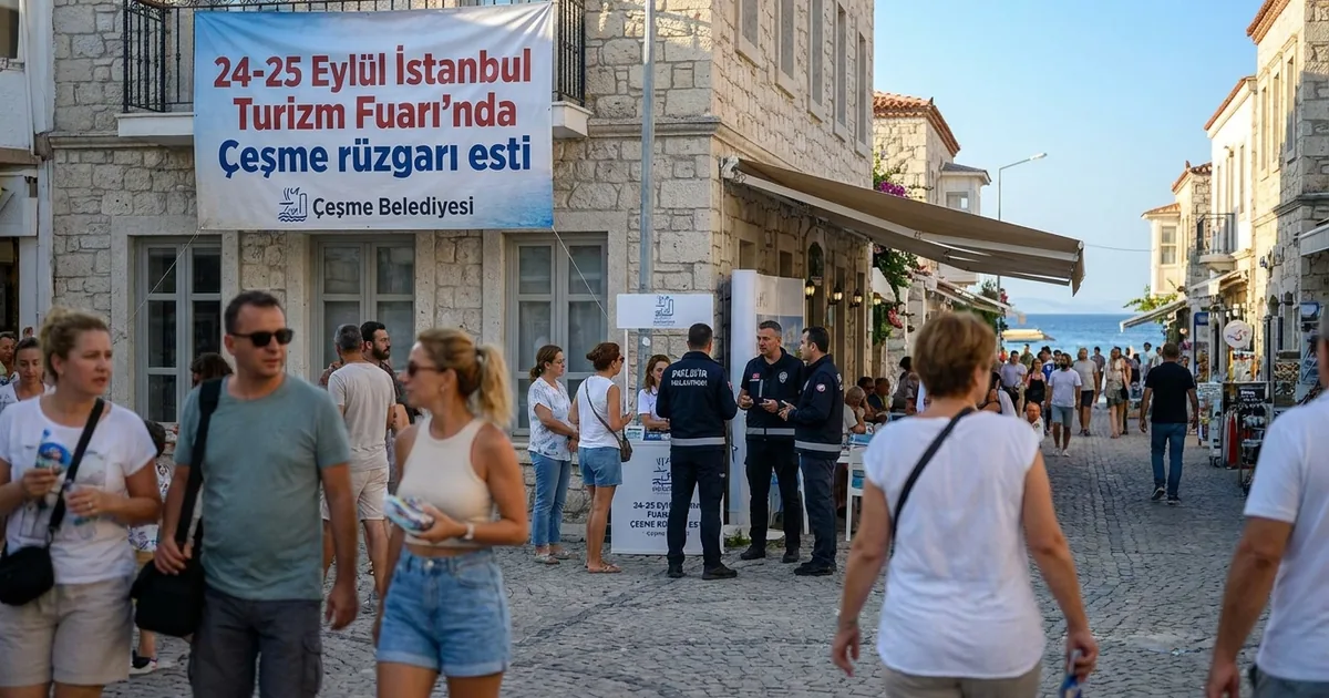 24-25 Eylül İstanbul Turizm Fuarı'nda Çeşme rüzgarı esti - Haber Alaçatı