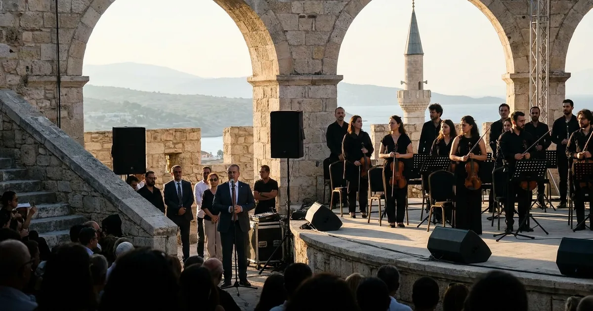 Belçikalı topluluktan Çeşme Kalesi'nde örnek davranış - Haber Alaçatı
